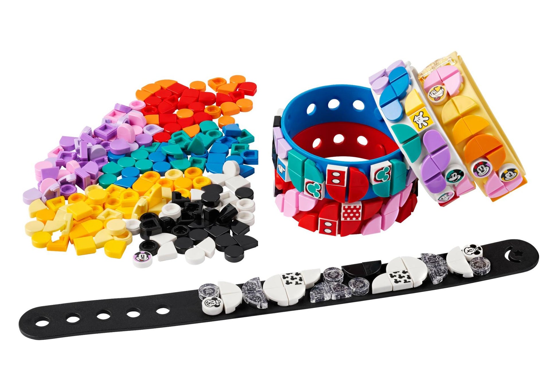 Lego 41947 DOTS Disney: Mickys Armband-Kreativset - plegobil