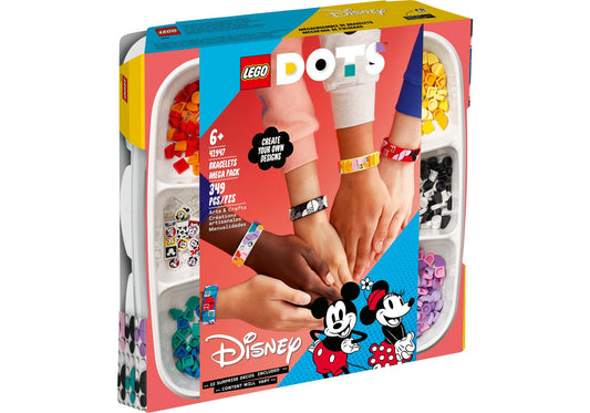 Lego 41947 DOTS Disney: Mickys Armband-Kreativset - plegobil