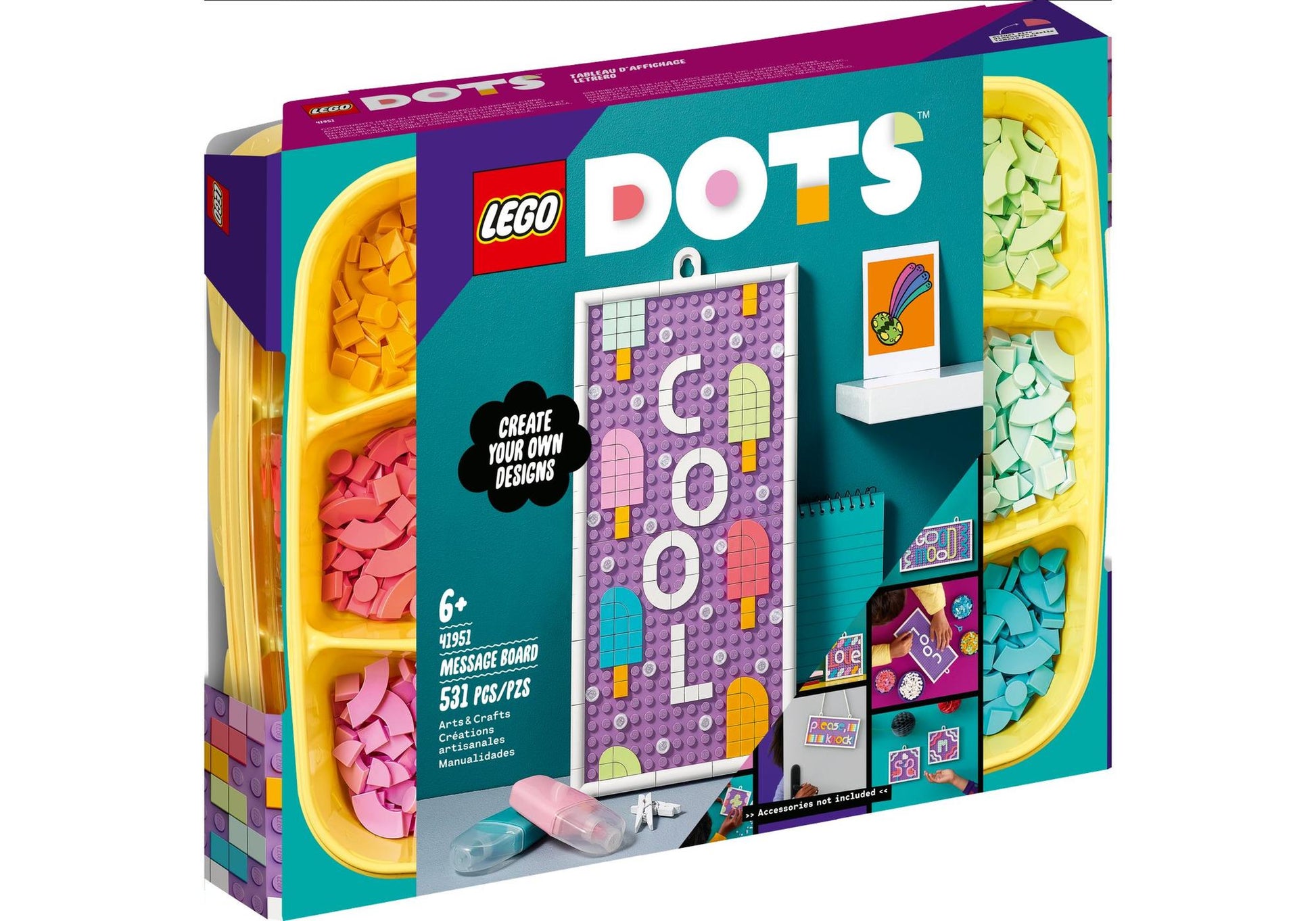Lego 41951 DOTS Message Board - plegobil