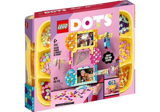 Lego 41956 DOTS Eiscreme Bilderrahmen & Armband - plegobil