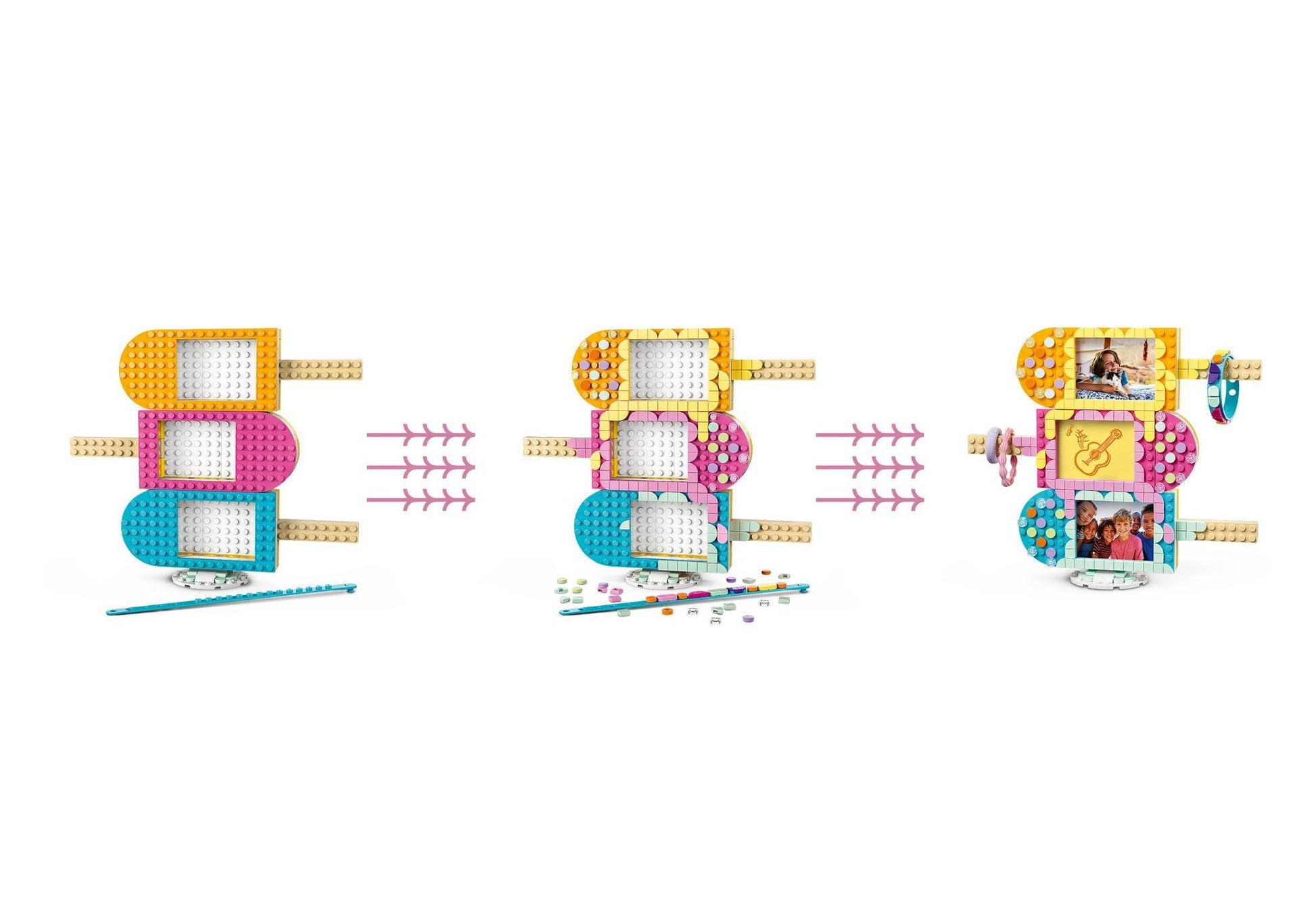 Lego 41956 DOTS Eiscreme Bilderrahmen & Armband - plegobil
