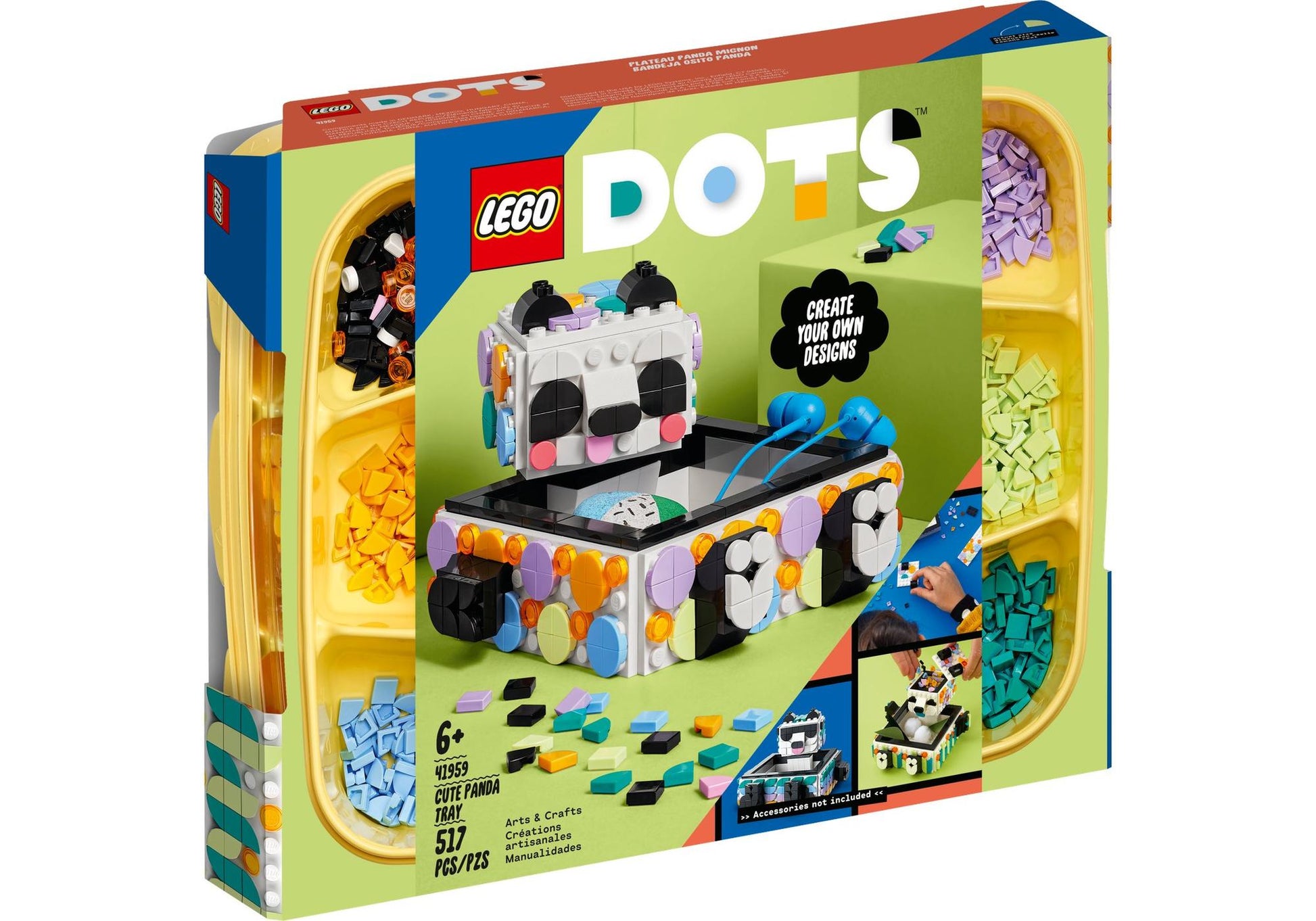 Lego 41959 DOTS Panda Ablageschale - plegobil