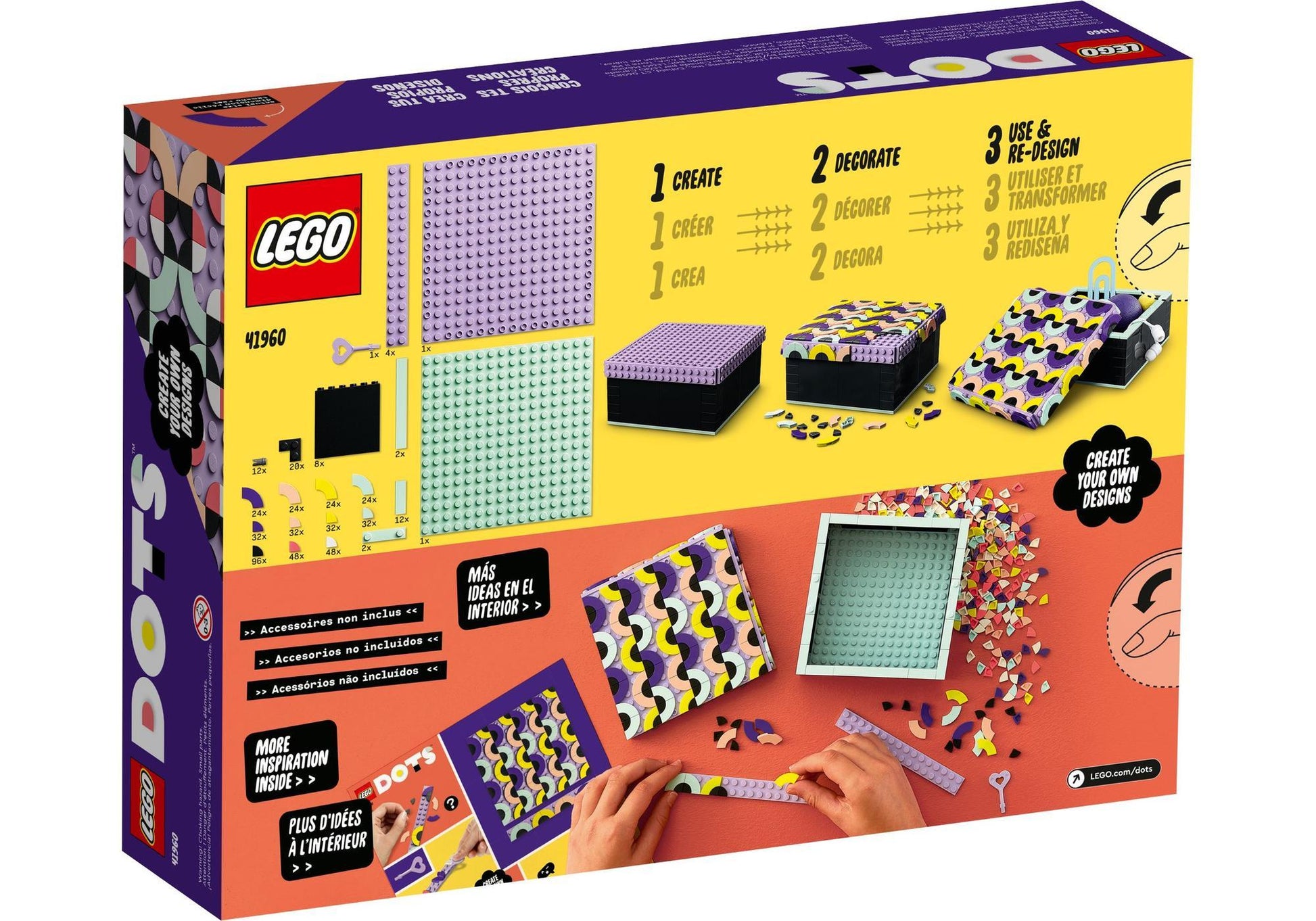 Lego 41960 DOTS Große Box - plegobil
