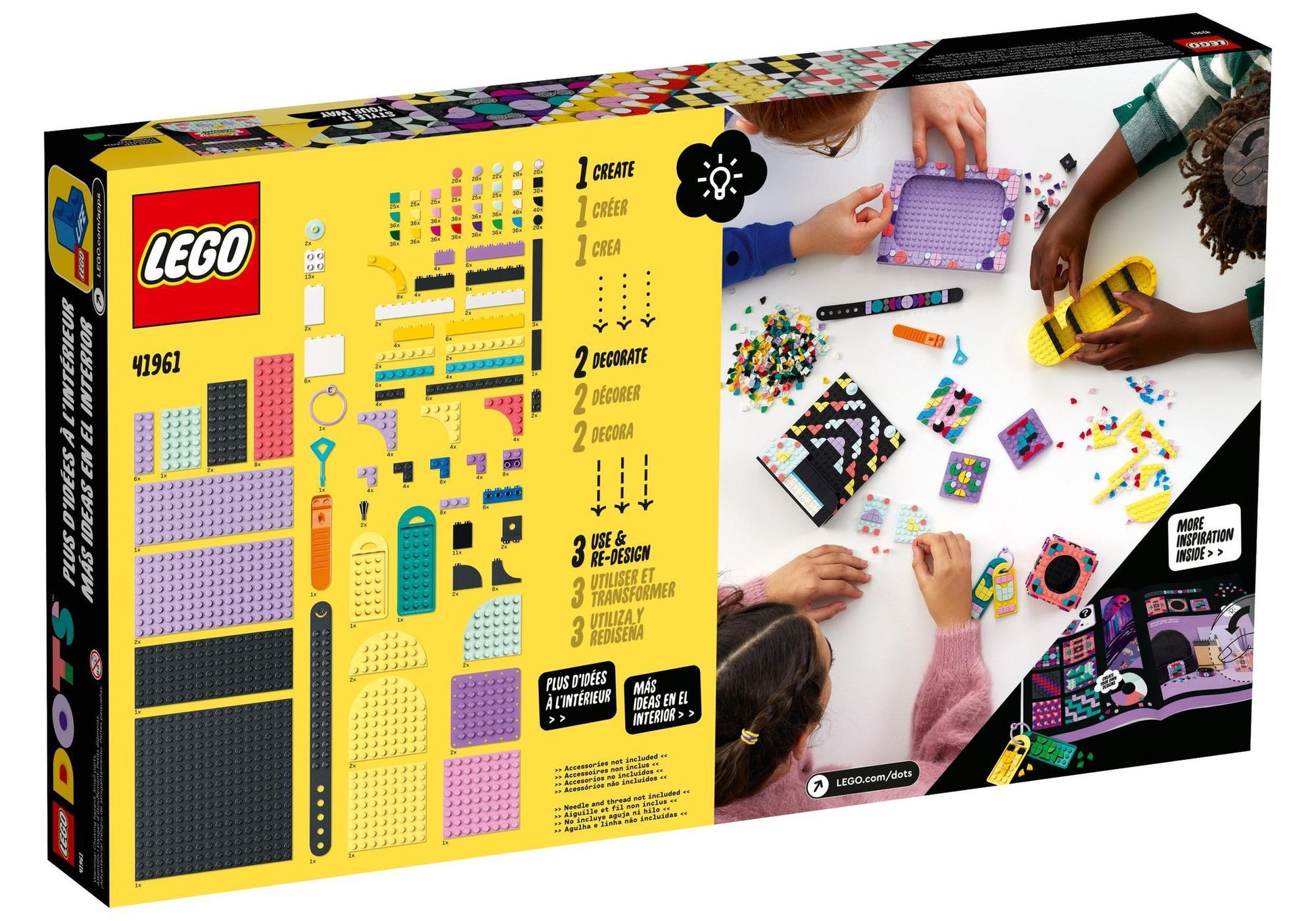Lego 41961 DOTS Designer-Set Muster - plegobil