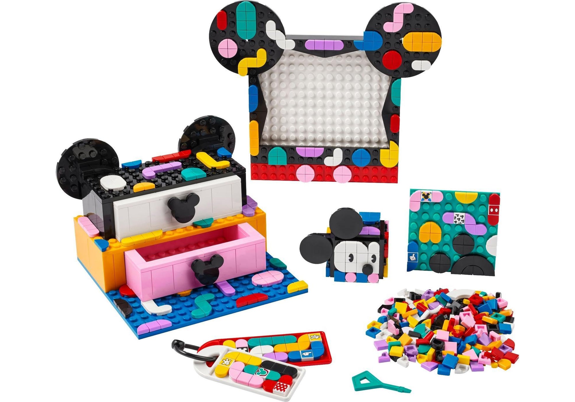 Lego 41964 DOTS Disney: Micky & Minnie Kreativbox zum Schulanfang - plegobil