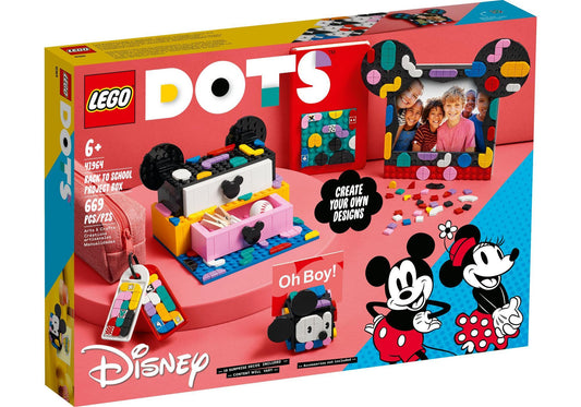 Lego 41964 DOTS Disney: Micky & Minnie Kreativbox zum Schulanfang - plegobil