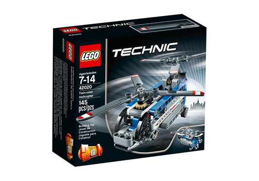 Lego 42020 Technic Doppelrotor-Hubschrauber - plegobil