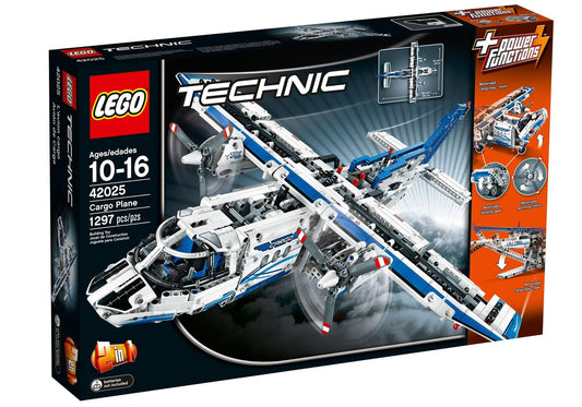 Lego 42025 Technic Frachtflugzeug - plegobil