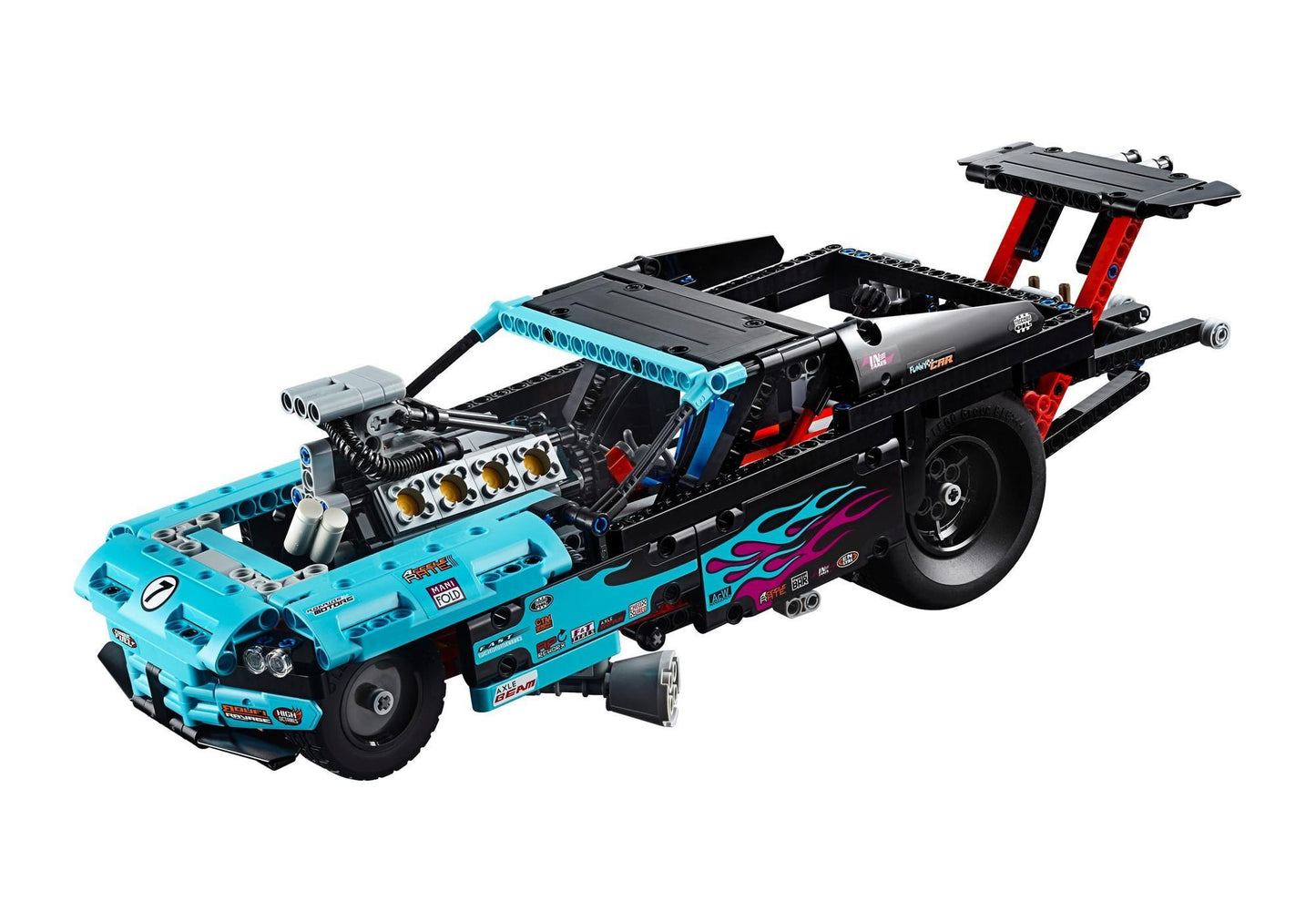 Lego 42050 Technic Drag Racer - plegobil
