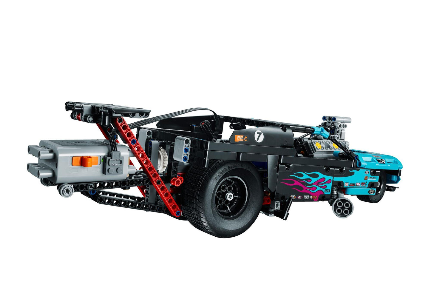 Lego 42050 Technic Drag Racer - plegobil