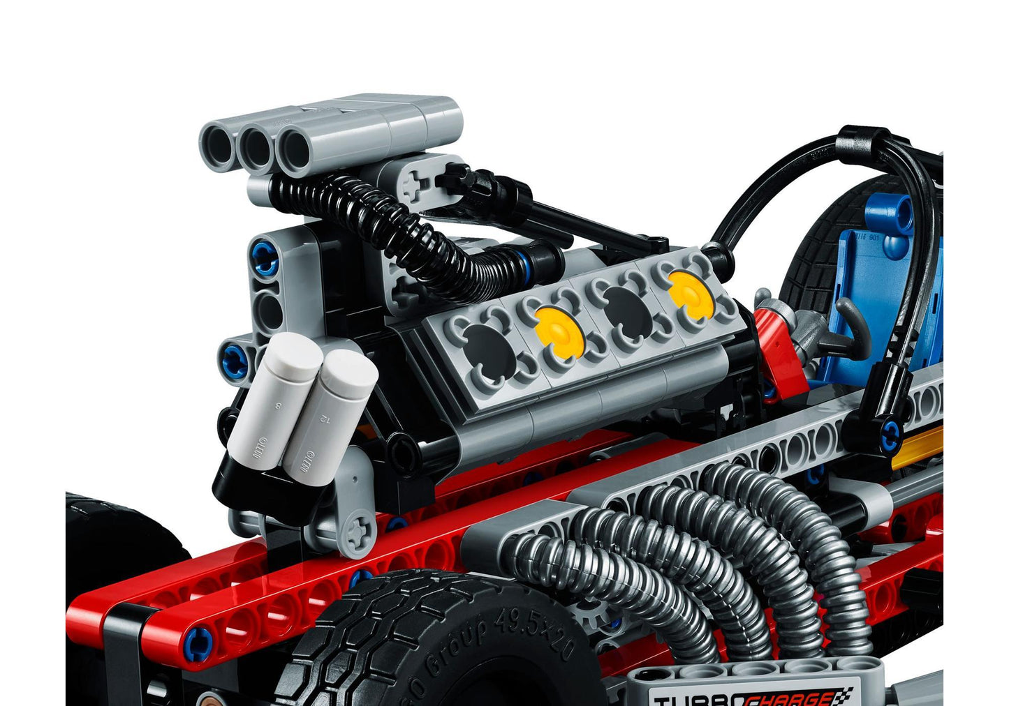 Lego 42050 Technic Drag Racer - plegobil