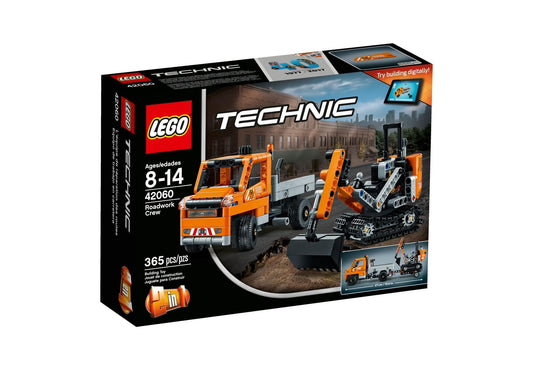 Lego 42060 Technic Straßenbau-Fahrzeuge - plegobil