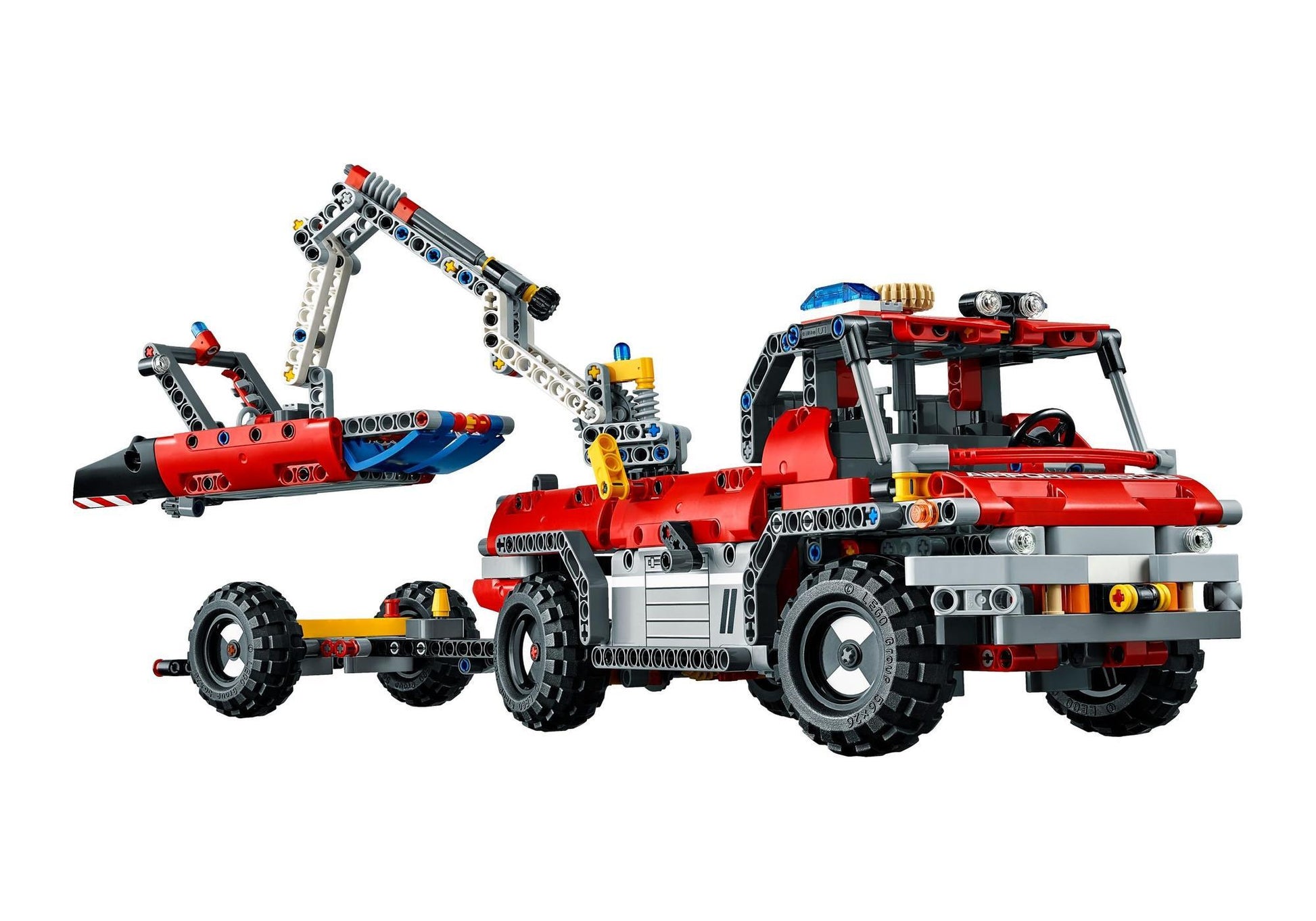 Lego 42068 Technic Flughafen-Löschfahrzeug - plegobil