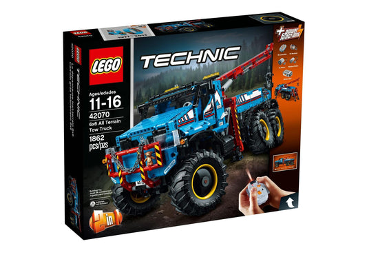 Lego 42070 Technic Allrad-Abschleppwagen - plegobil
