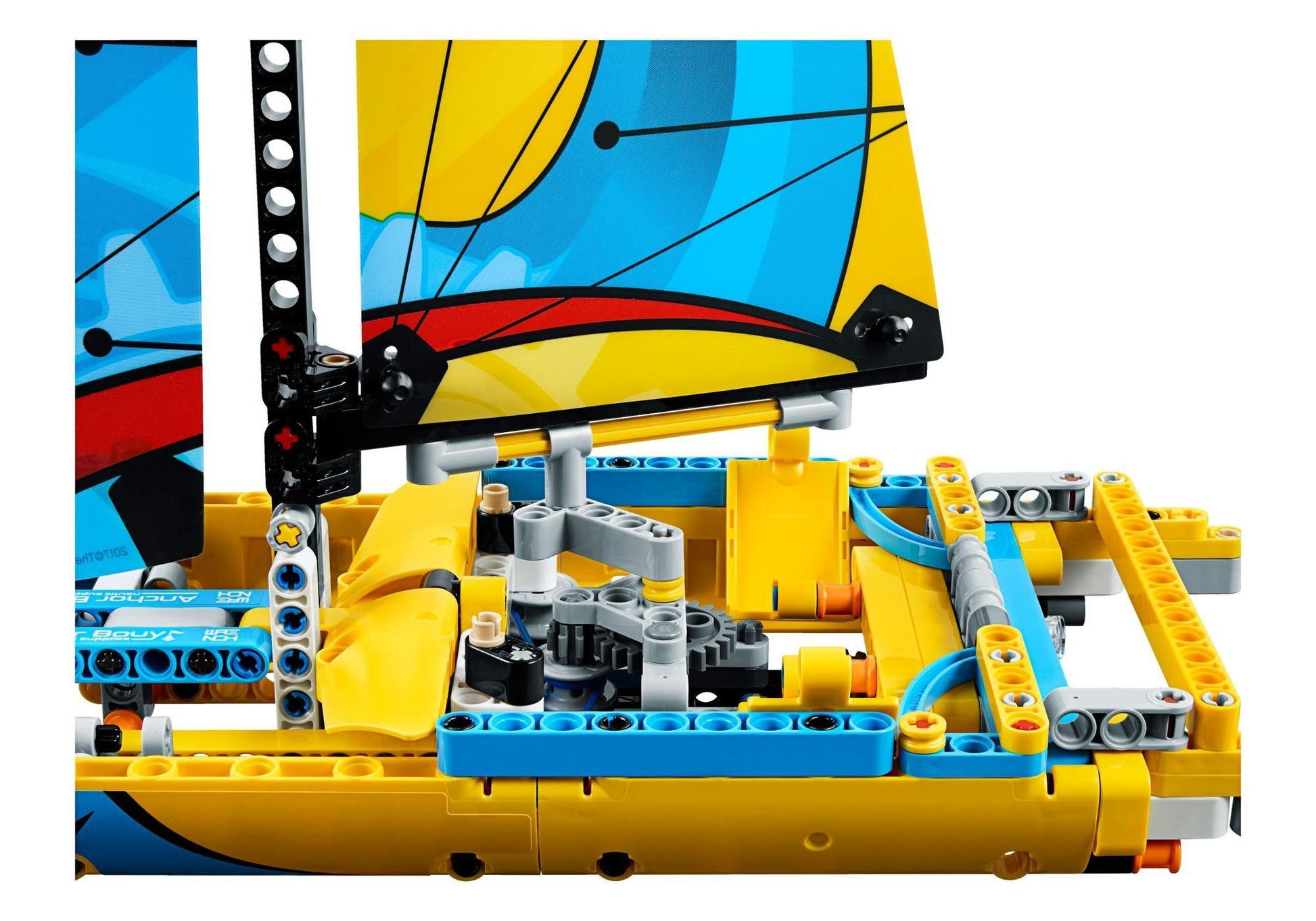 Lego 42074 Technic Rennyacht - plegobil