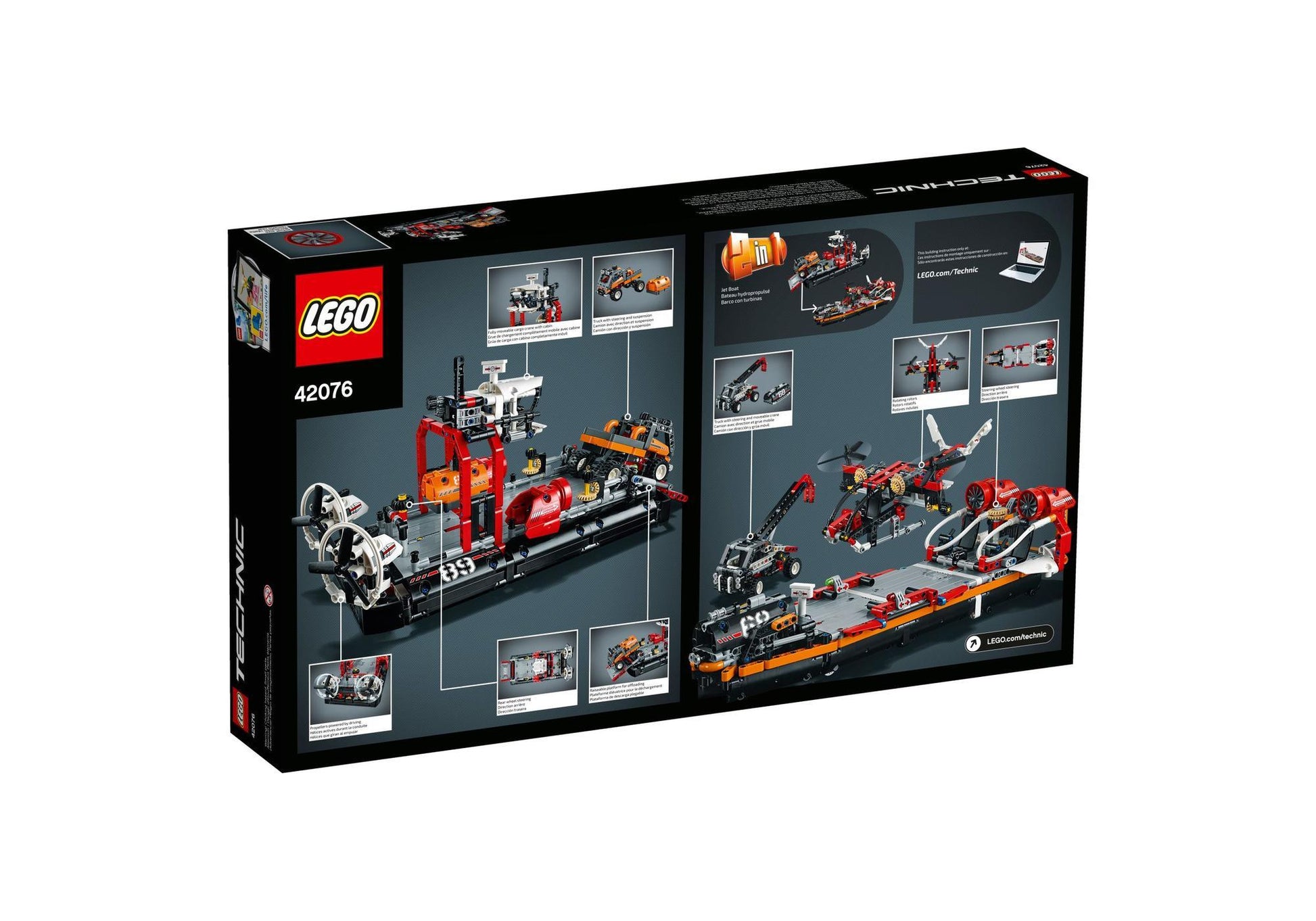 Lego 42076 Technic Luftkissenboot - plegobil