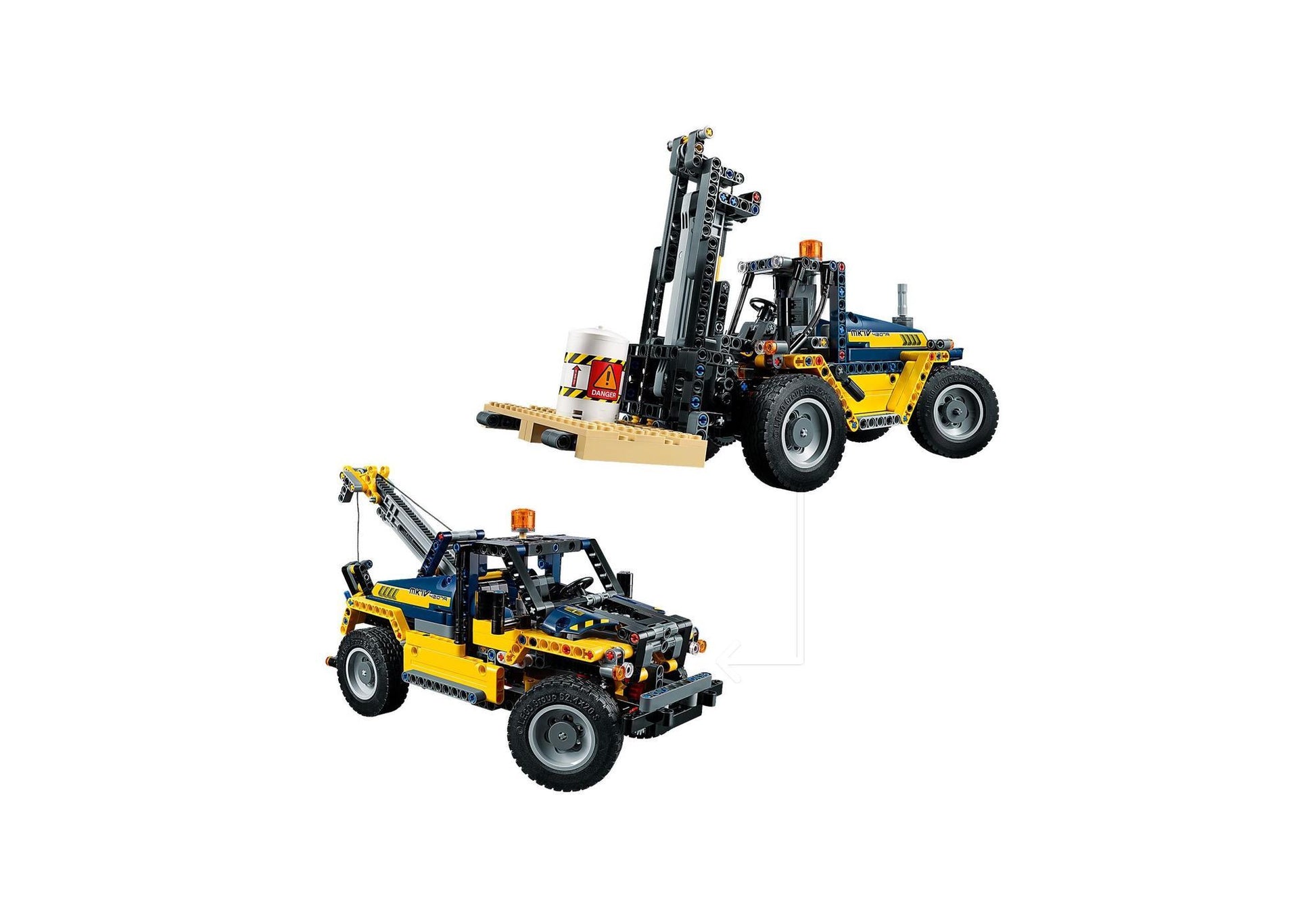 Lego 42079 Technic Schwerlast-Gabelstapler - plegobil