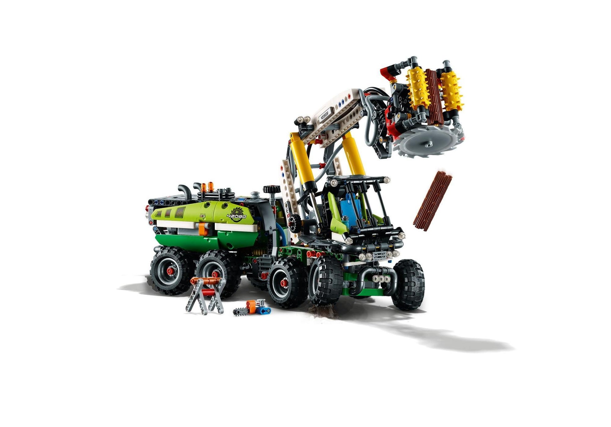 Lego 42080 Technic Harvester-Forstmaschine - plegobil