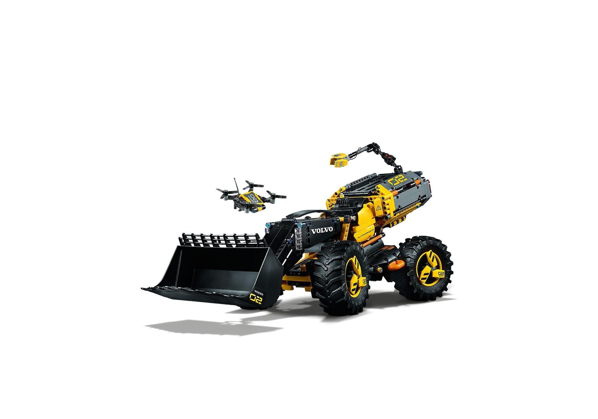 Lego 42081 Technic Volvo Konzept-Radlader ZEUX - plegobil