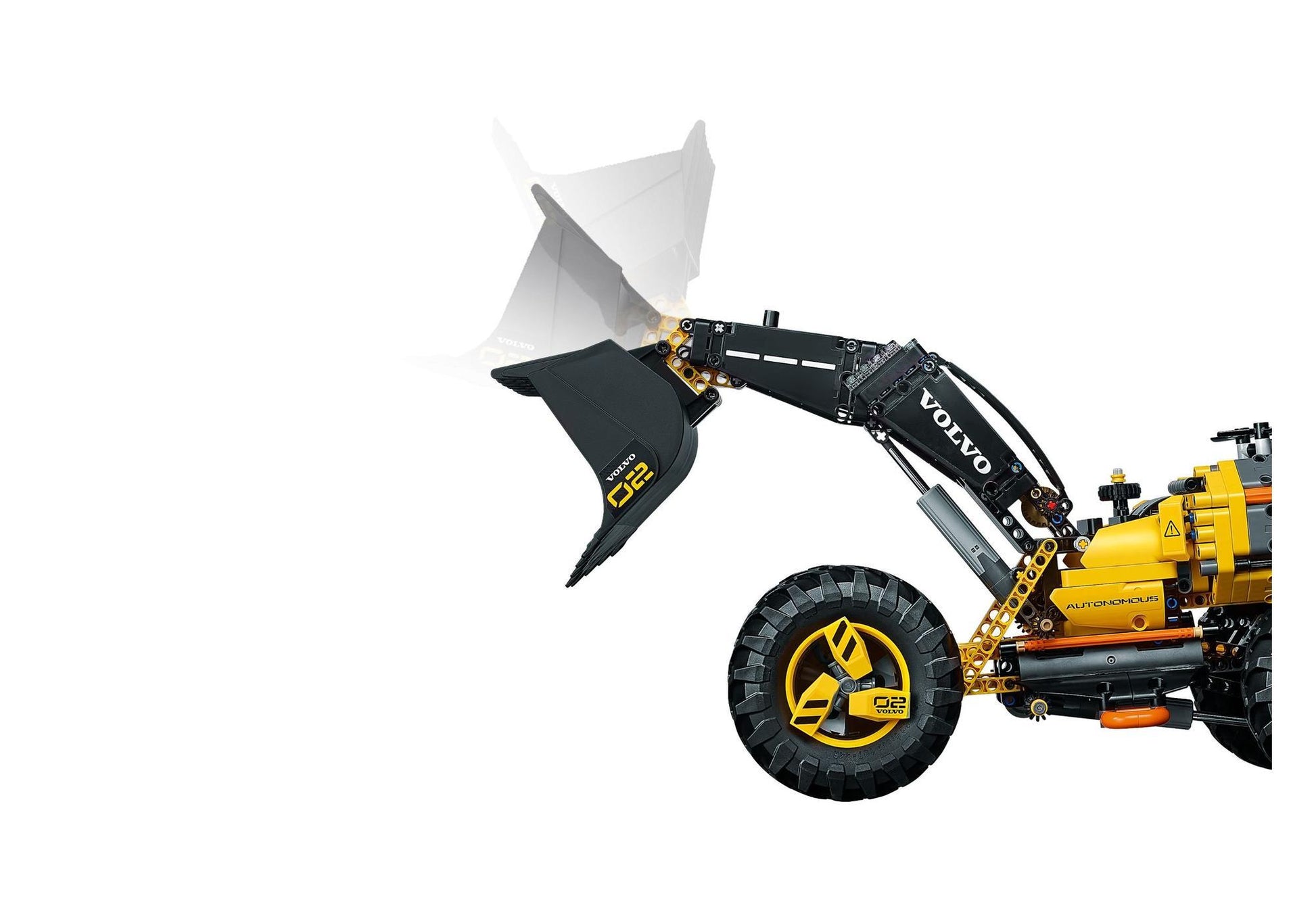 Lego 42081 Technic Volvo Konzept-Radlader ZEUX - plegobil