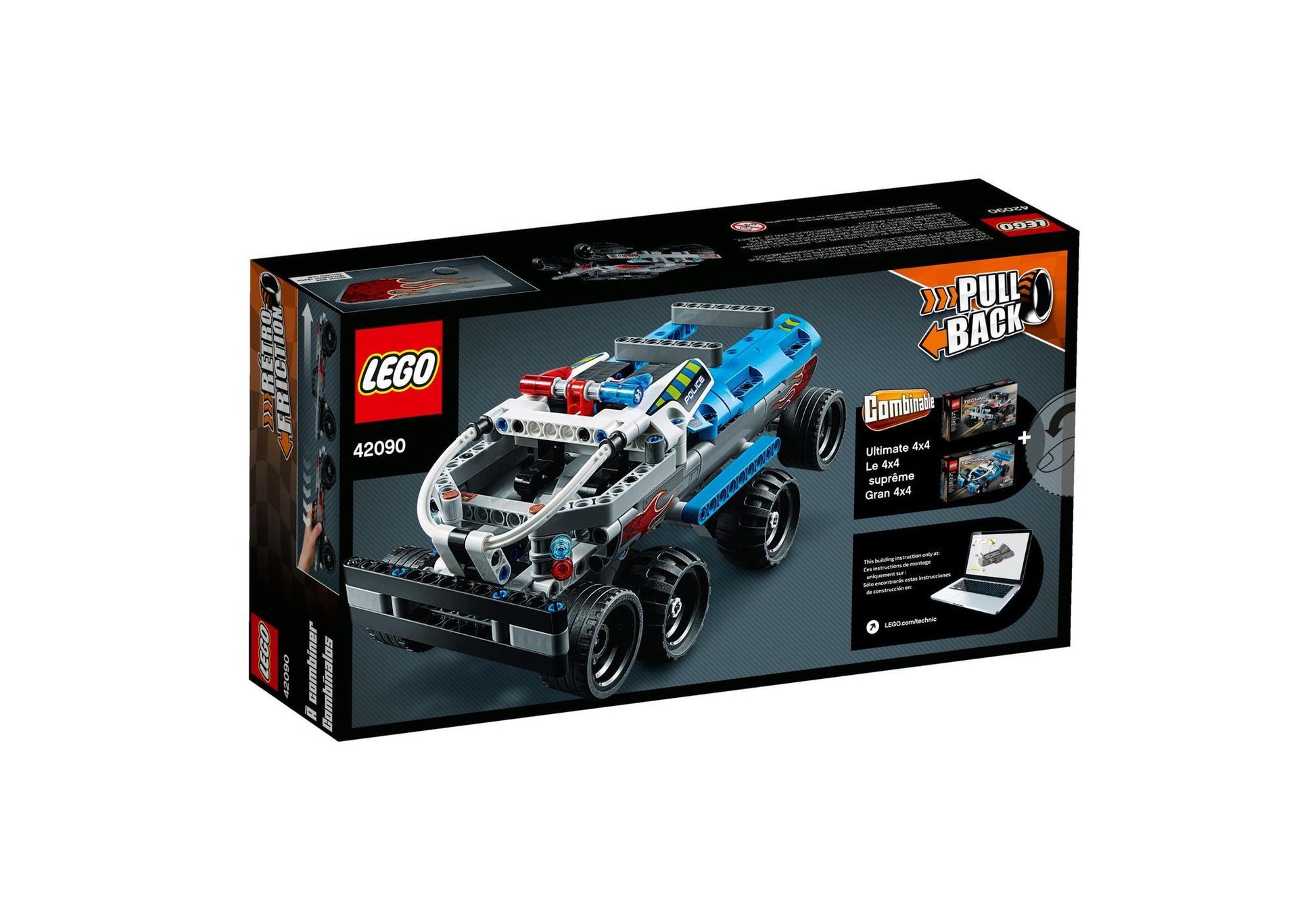 Lego 42090 Technic Fluchtfahrzeug - plegobil