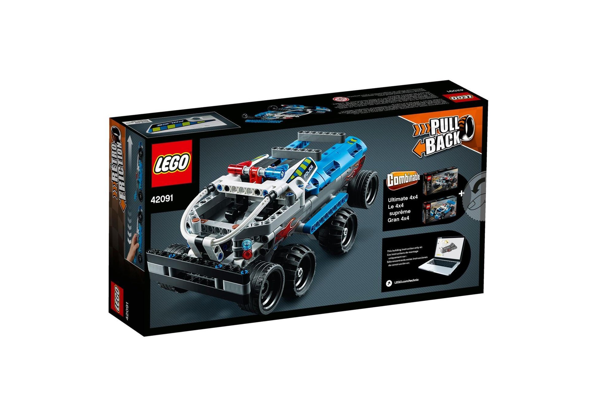 Lego 42091 Technic Polizei-Verfolgungsjagd - plegobil
