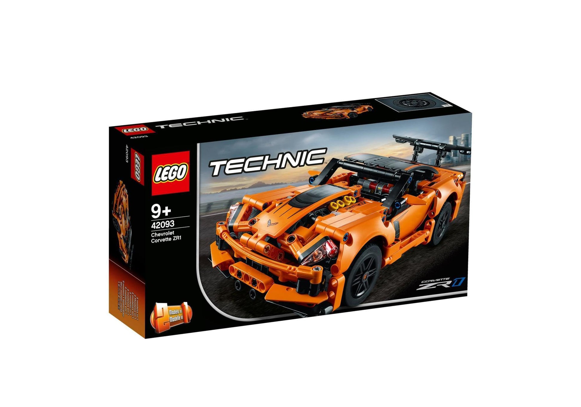 Lego 42093 Technic Chevrolet Corvette ZR1 - plegobil