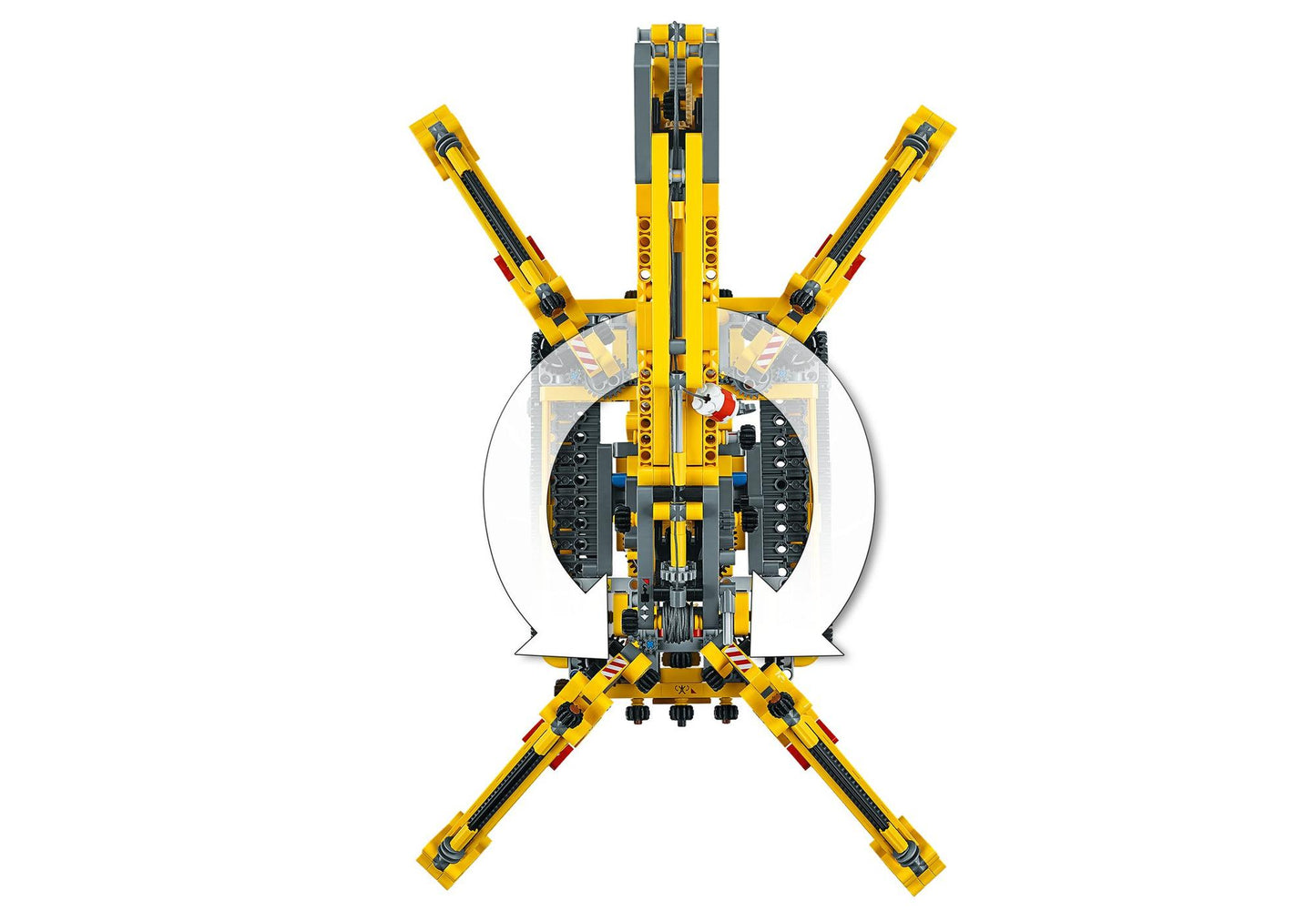 Lego 42097 Technic Spinnen-Kran - plegobil