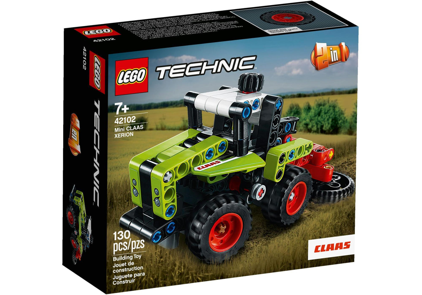 Lego 42102 Technic Mini CLAAS XERION - plegobil