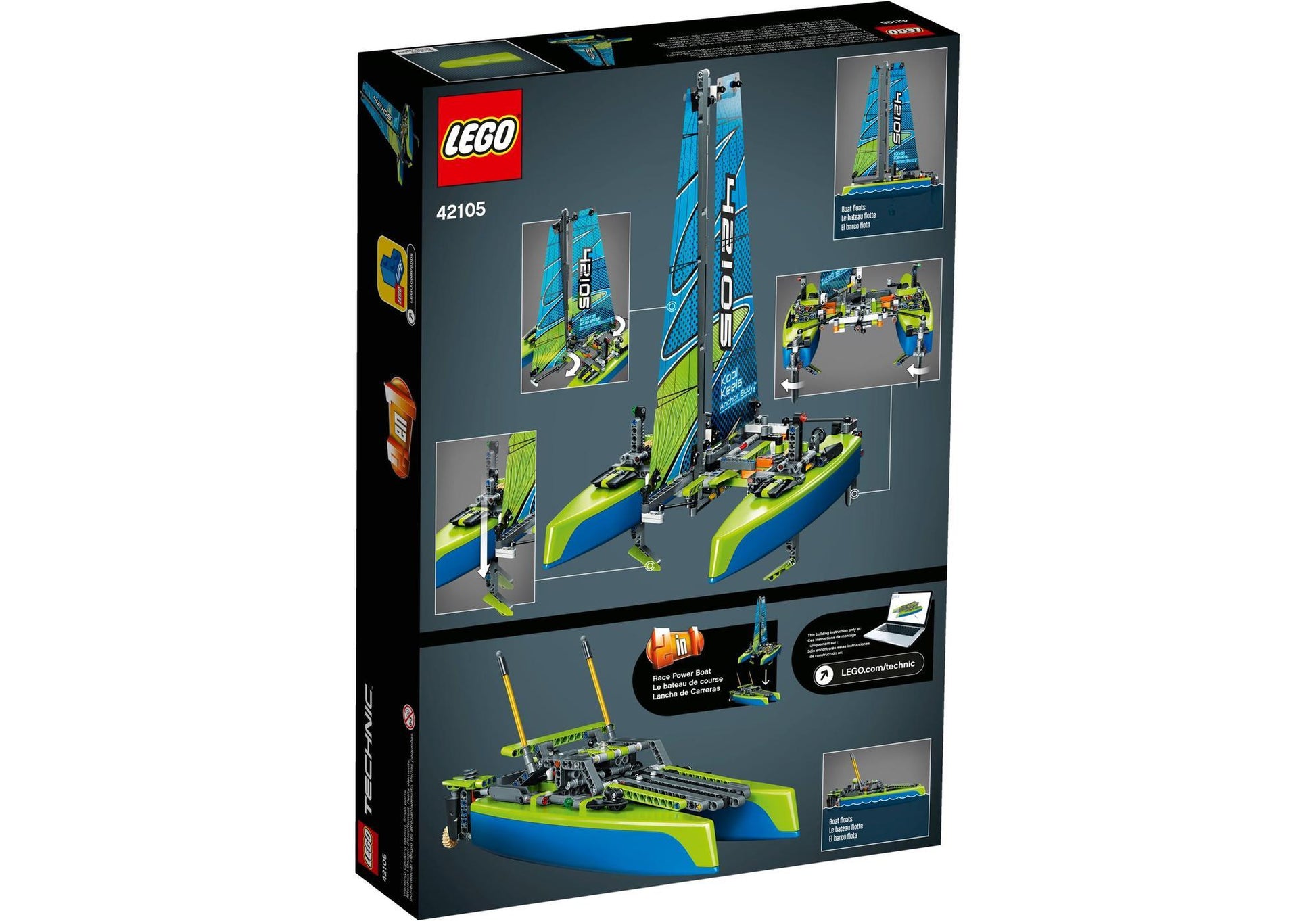 Lego 42105 Technic Katamaran - plegobil
