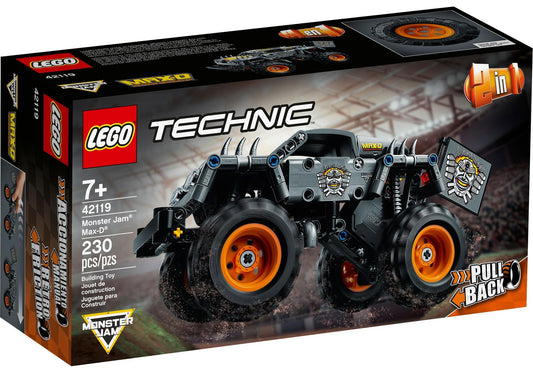 Lego 42119 Technic Monster Jam Max-D - plegobil