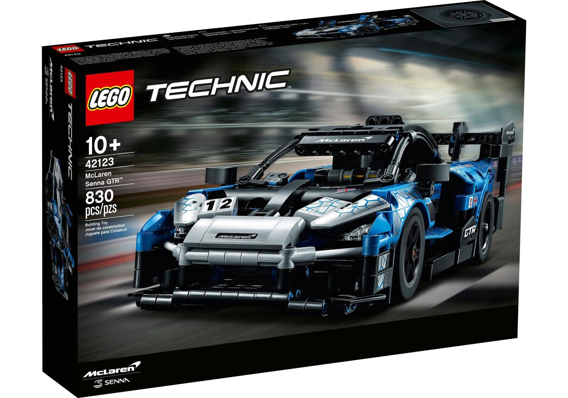 Lego 42123 Technic McLaren Senna GTR - plegobil
