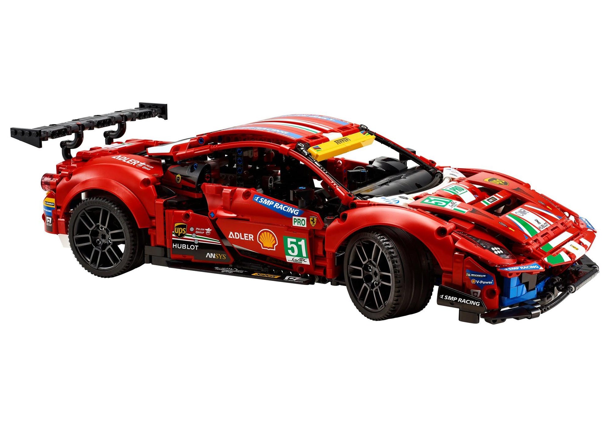 Lego 42125 Technic Ferrari 488 GTE AF Corse #51 - plegobil