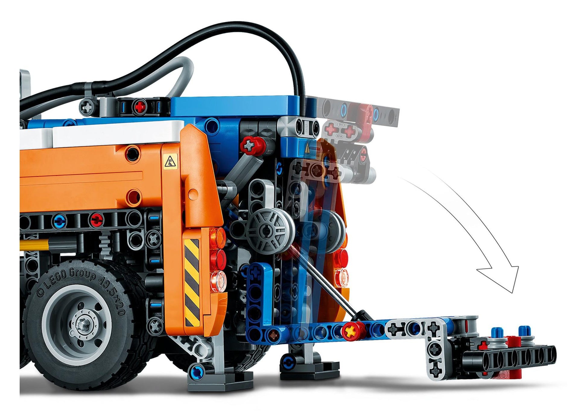 Lego 42128 Technic Schwerlast-Abschleppwagen - plegobil