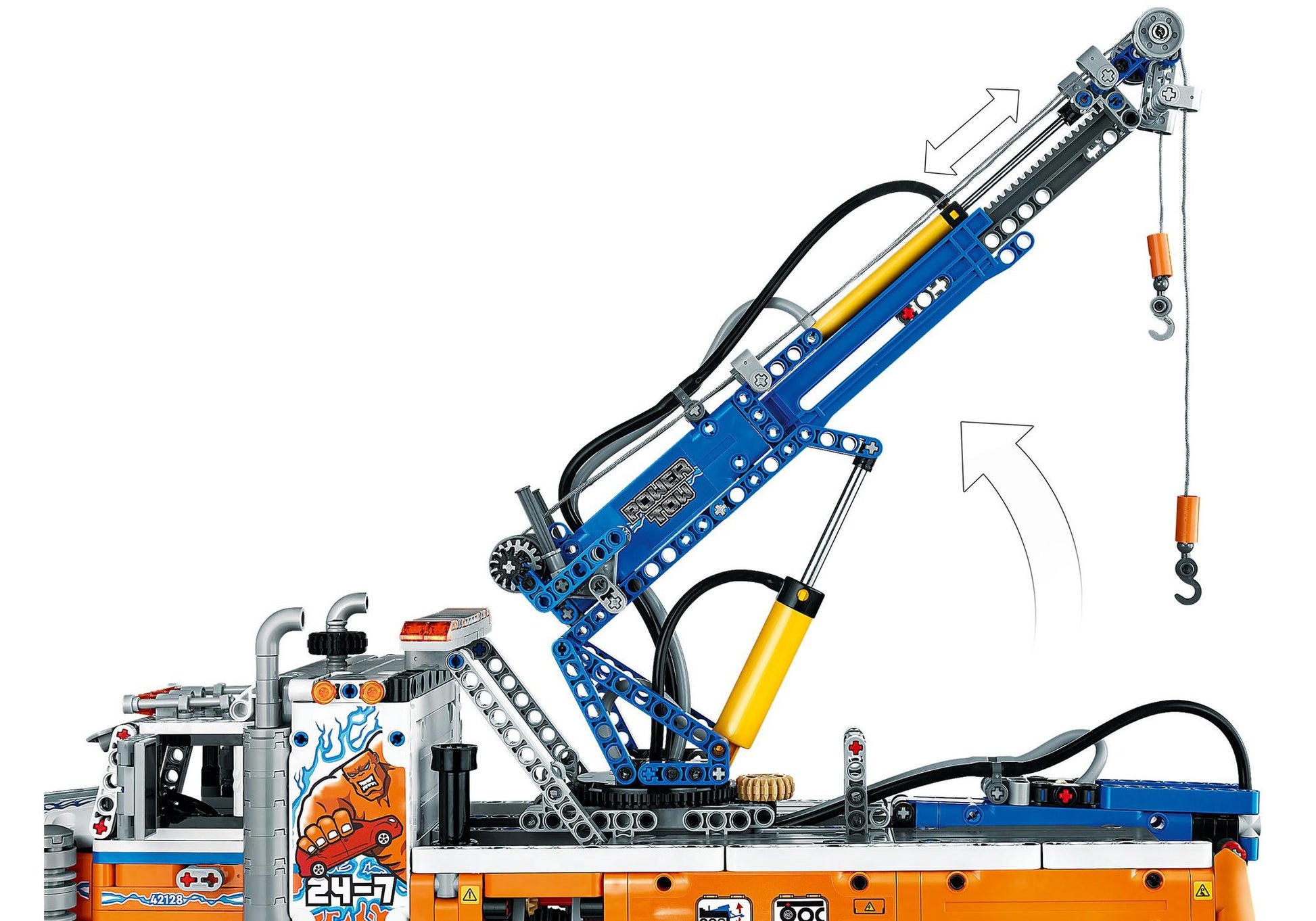 Lego 42128 Technic Schwerlast-Abschleppwagen - plegobil