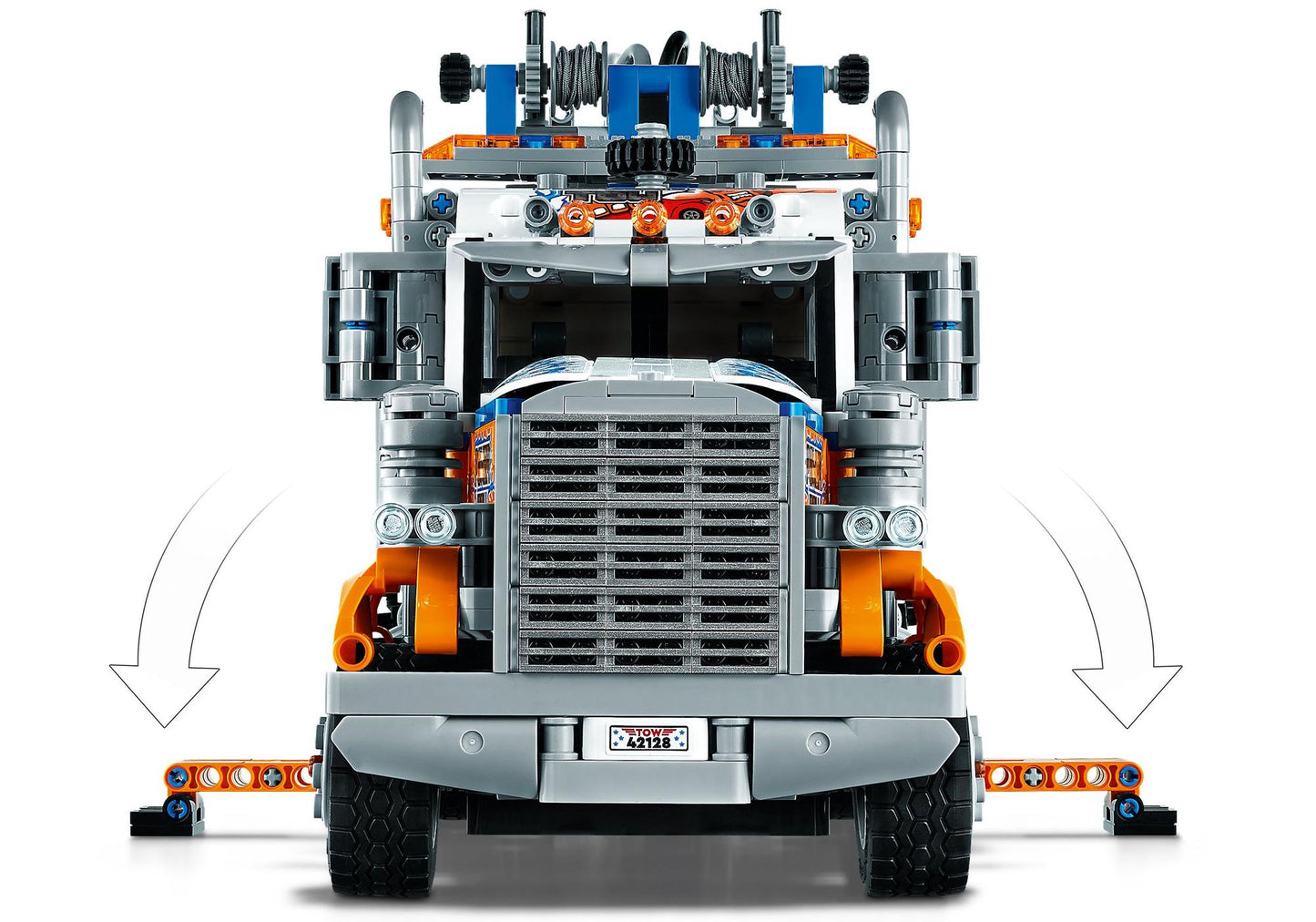 Lego 42128 Technic Schwerlast-Abschleppwagen - plegobil