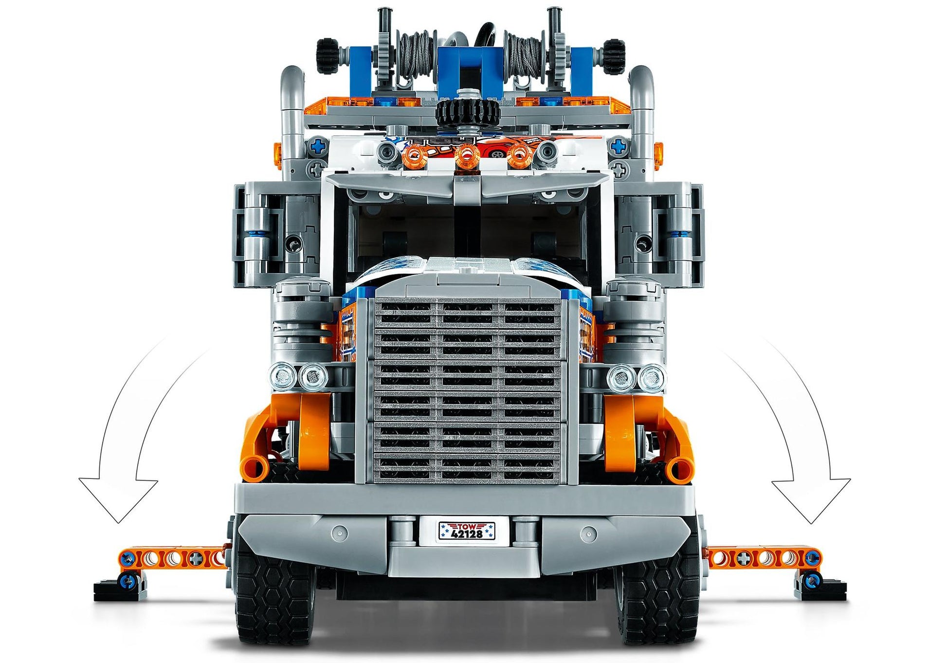 Lego 42128 Technic Schwerlast-Abschleppwagen - plegobil