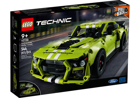 Lego 42138 Technic Ford Mustang Shelby GT500 - plegobil