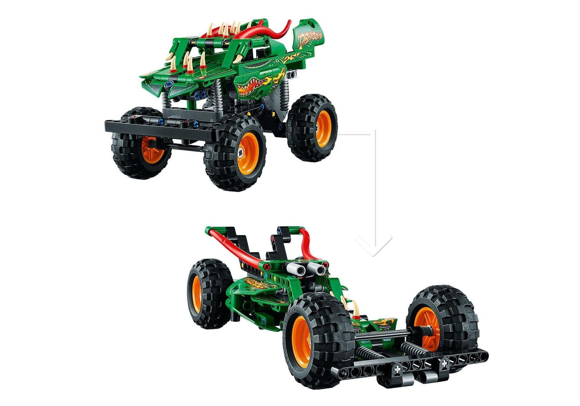 Lego 42149 Technic Monster Jam Dragon - plegobil