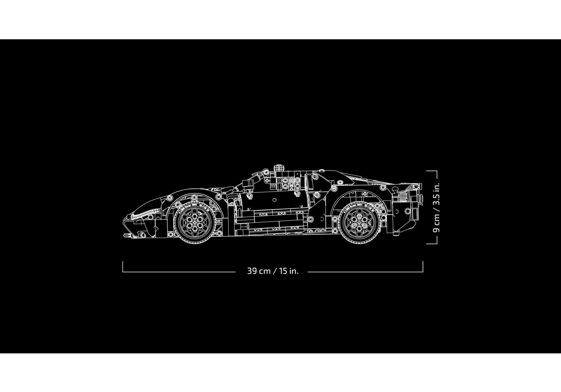 Lego 42154 Technic Ford GT 2022 - plegobil