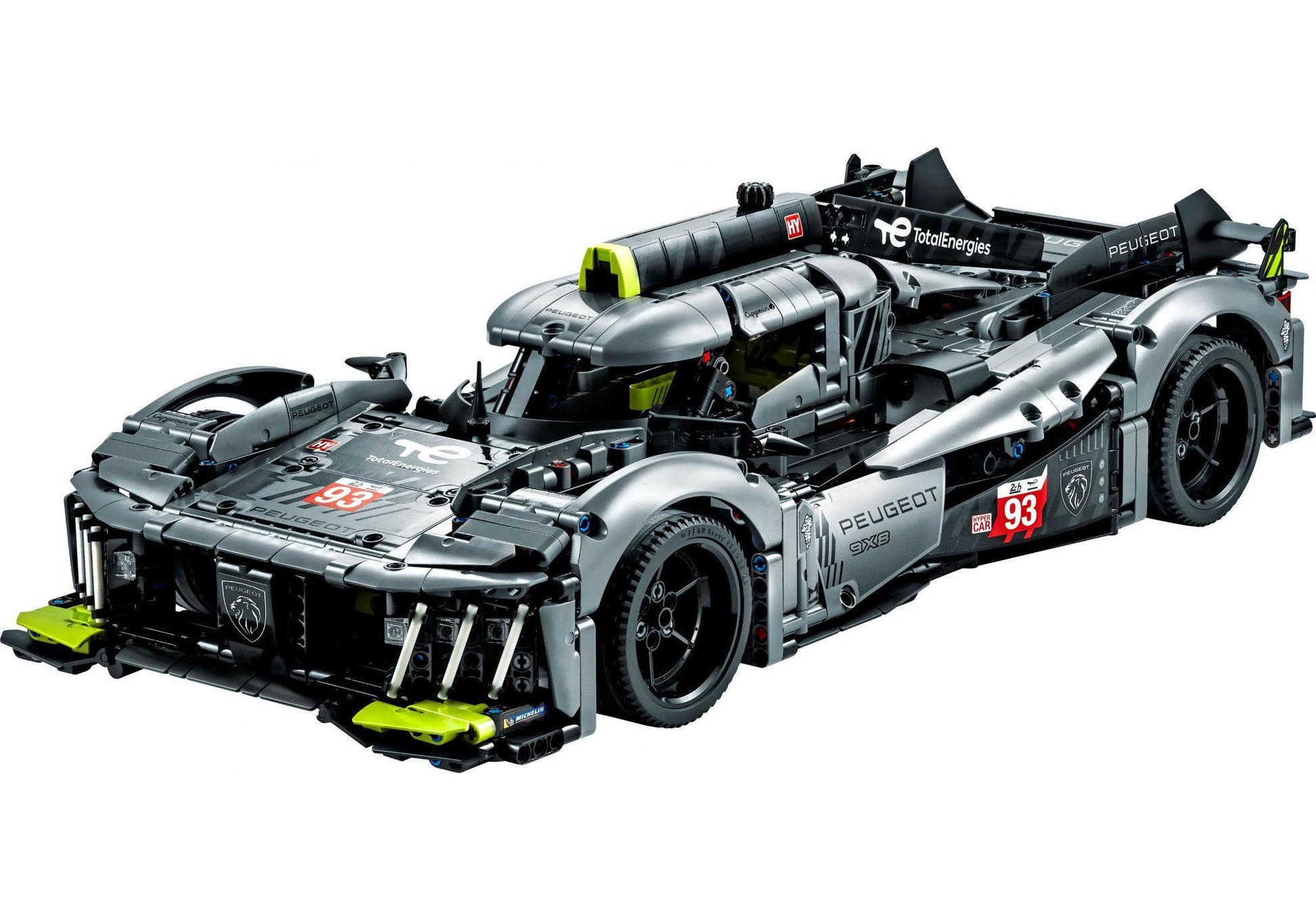 Lego 42156 Technic Peugot 9X8 24H Le Mans Hybrid Hypercar - plegobil