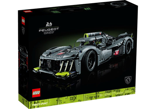 Lego 42156 Technic Peugot 9X8 24H Le Mans Hybrid Hypercar - plegobil