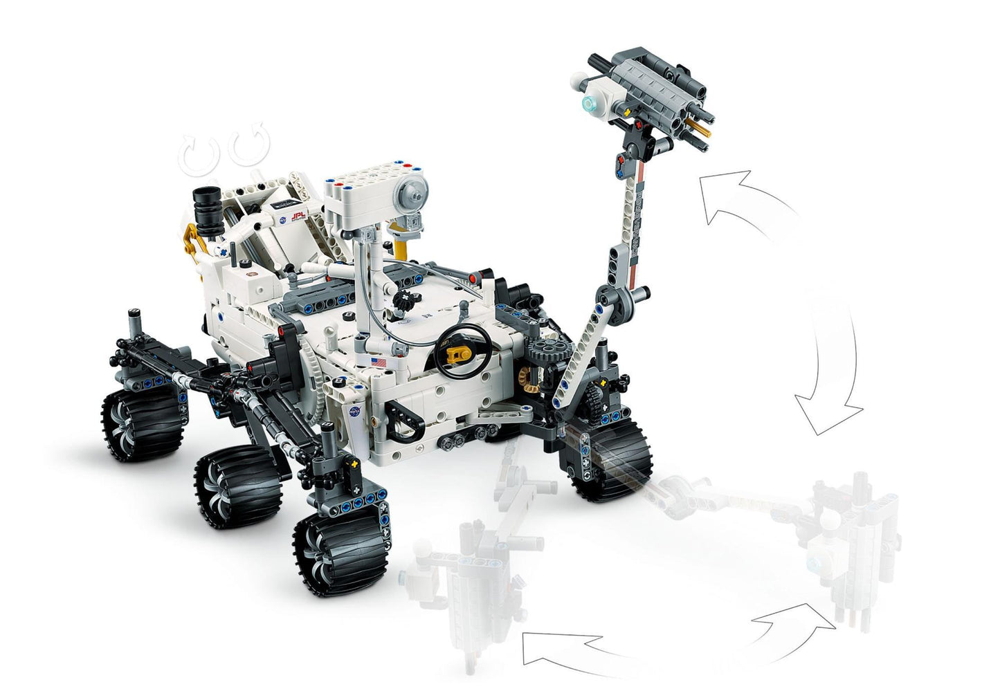 Lego 42158 Technic NASA Mars Rover Perseverance - plegobil