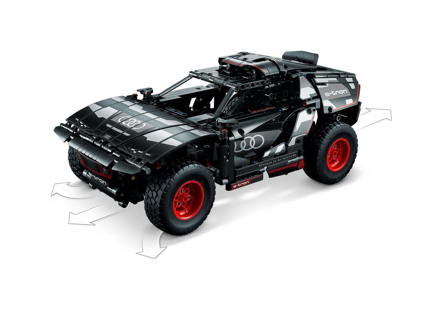 Lego 42160 Technic Audi RS Q e-tron - plegobil