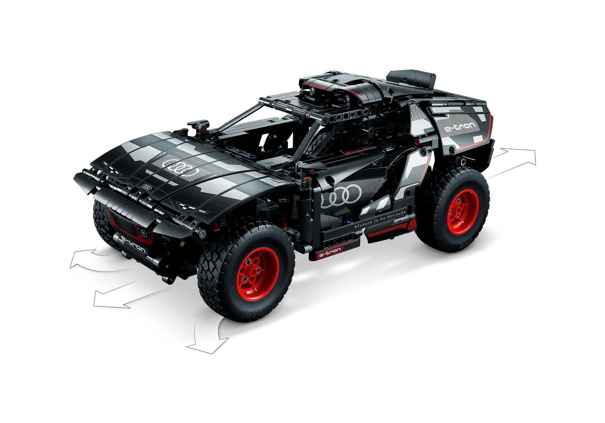 Lego 42160 Technic Audi RS Q e-tron - plegobil