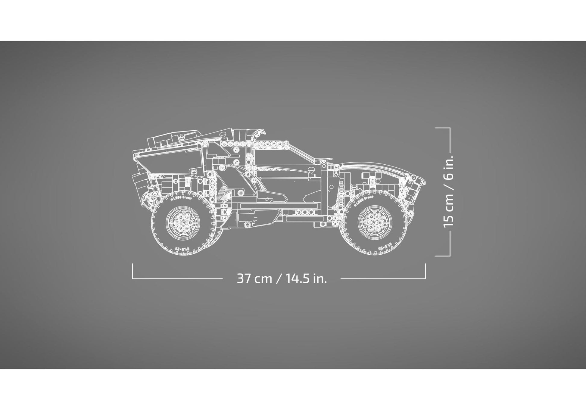 Lego 42160 Technic Audi RS Q e-tron - plegobil