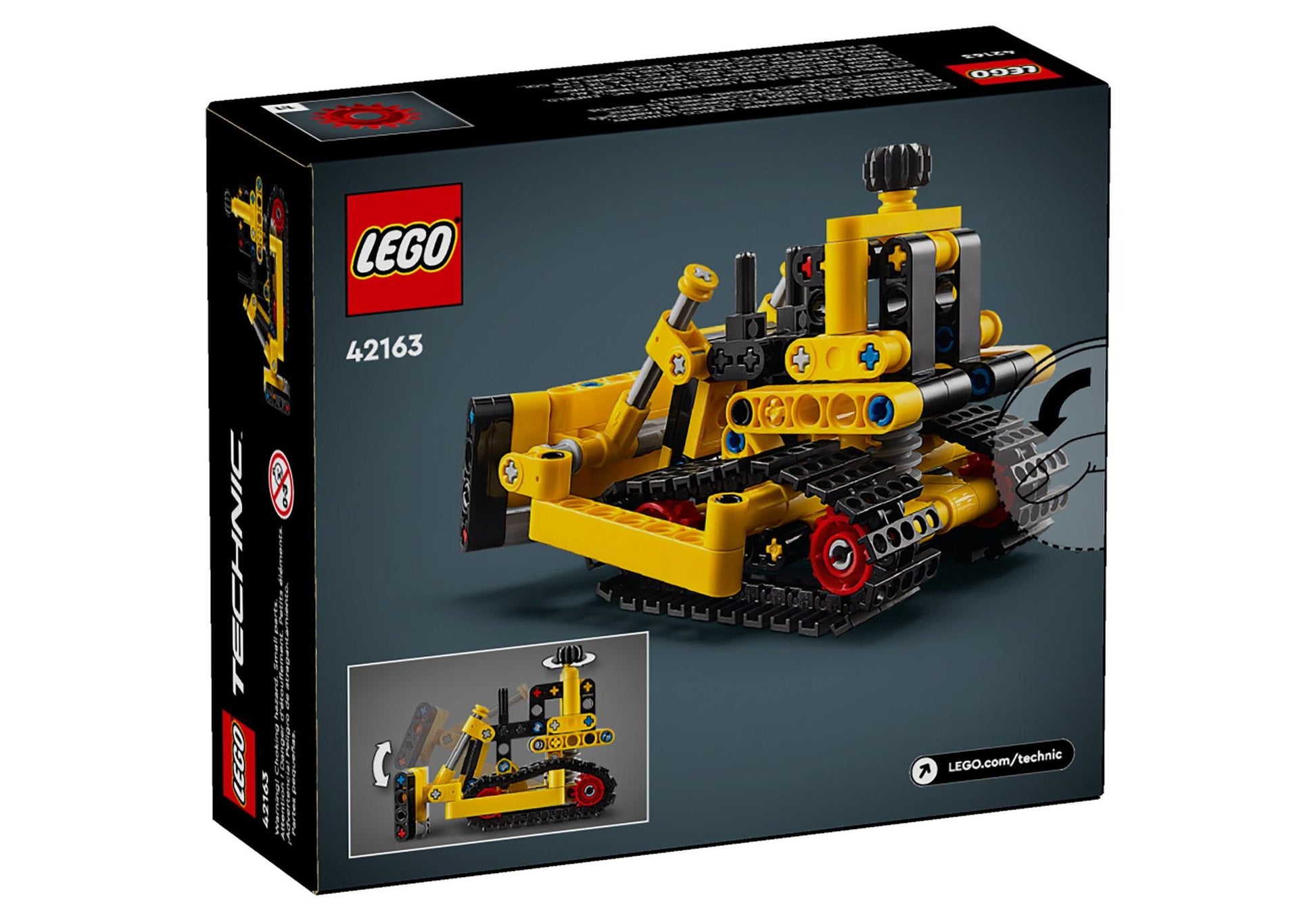 Lego 42163 Technic Schwerlast Bulldozer - plegobil
