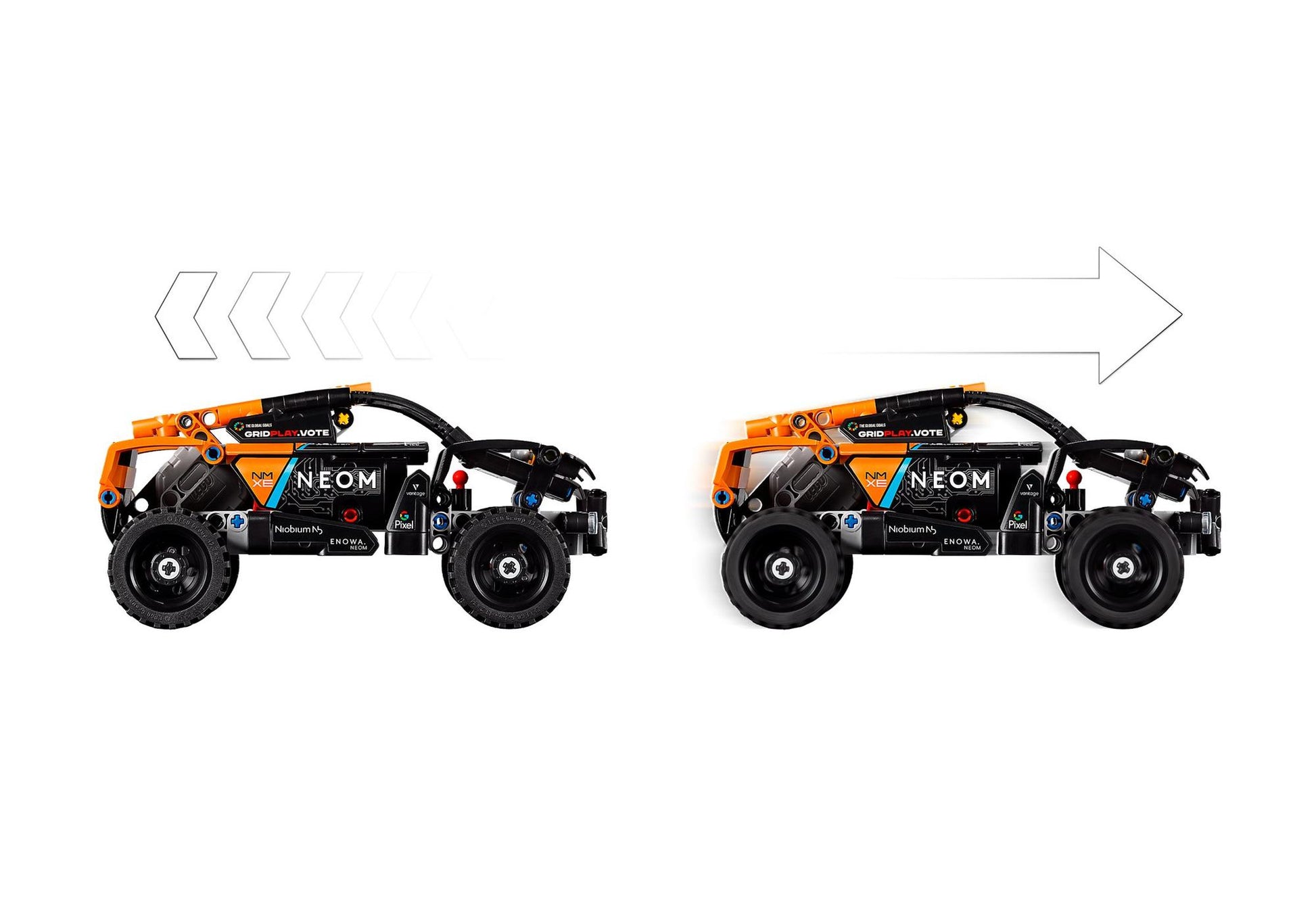 Lego 42166 Technic NEOM McLaren Extreme E Race Car - plegobil