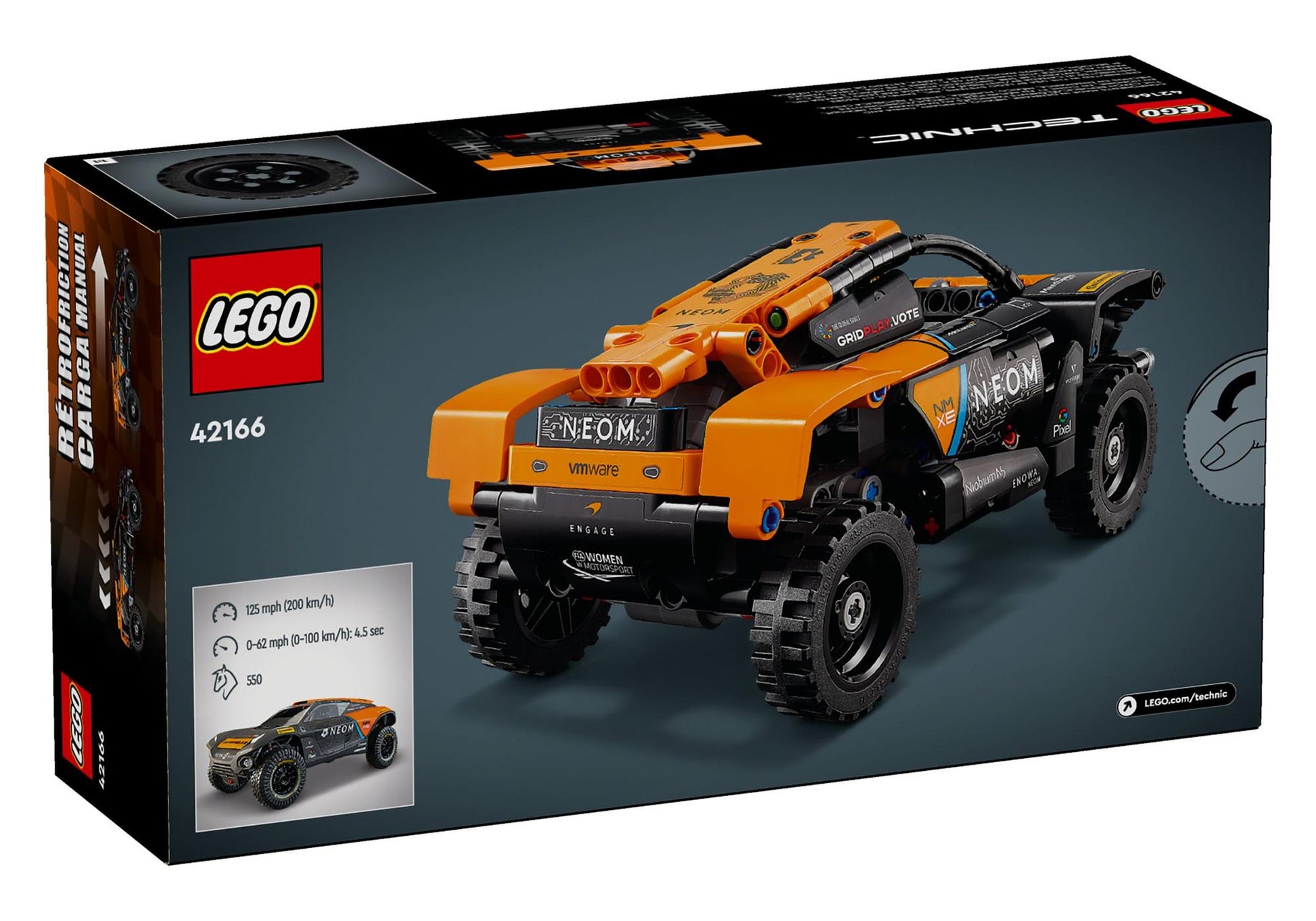 Lego 42166 Technic NEOM McLaren Extreme E Race Car - plegobil