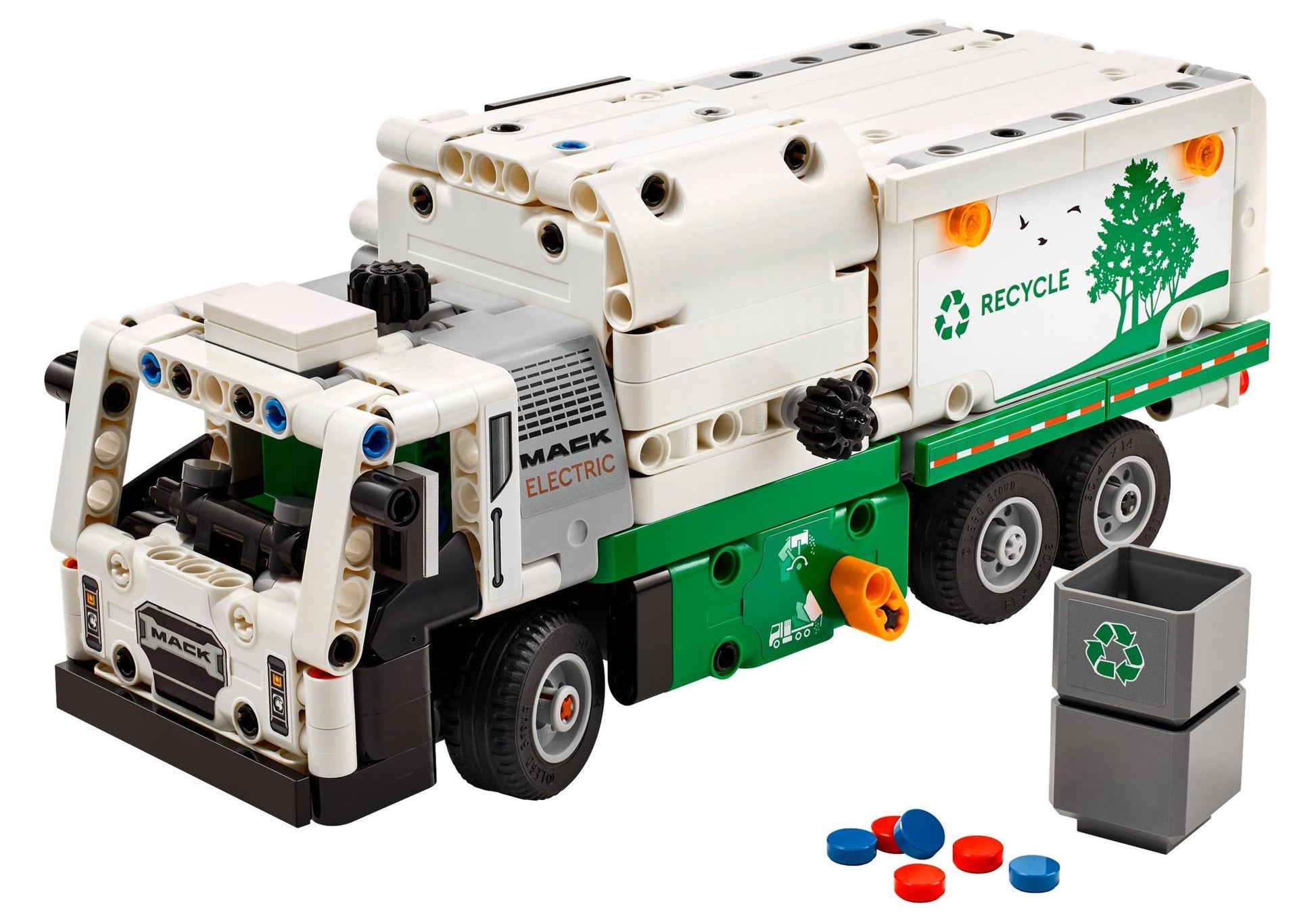 Lego 42167 Technic Mack LR Electric Müllwagen - plegobil